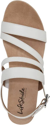 Vista 6 de LifeStride Women's Discover Strappy Platform Wedge Sandal