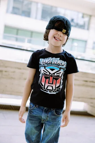 Vista 4 de Transformers Bumblebee Optimus Prime - Paquete de 3 camisetas para niños pequeños y grandes