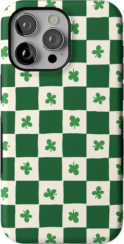 Vista 69 de Funda Casely para iPhone 15 Pro Max Todas las sonrisas Adhesivo de cara sonriente Compatible con MagSafe Diseño protector audaz