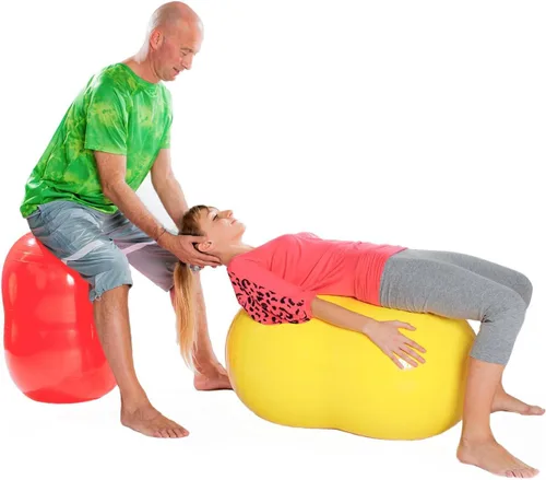 Vista 2 de Gymnic LP8801 Physio Roll, 40, Rojo, Hecho en Italia
