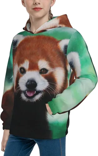 Vista 4 de Sudaderas con capucha y estampado 3D para niños y niñas