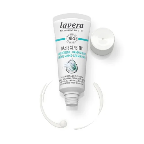 Vista 3 de Lavera Sensitive Hand Cream Mini, 0.7 fl oz (0.7 fl oz)