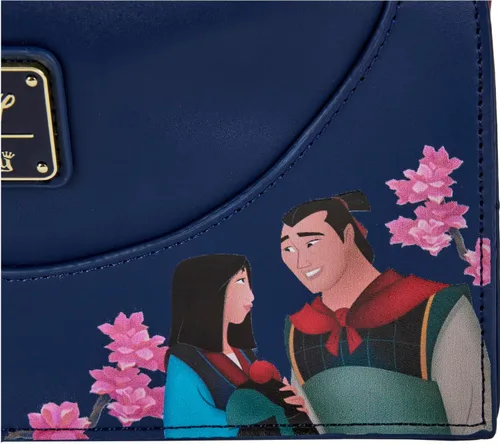 Vista 5 de Loungefly Disney Mulan Castle Cinch Sack - Bolso cruzado