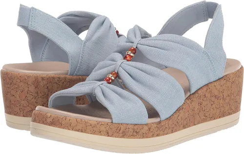 Vista 7 de LifeStride Roma - Sandalias de corcho con cuentas para mujer