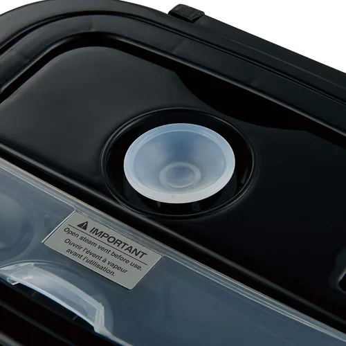 Vista 6 de Salton Fiambrera eléctrica 3 en 1, calentador de alimentos portátil para automóvil y hogar, lonchera térmica de 1.5 litros con tenedor y cuchara