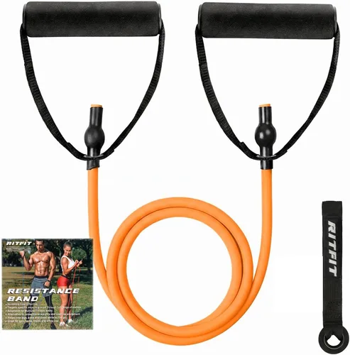 Vista 10 de RitFit Single Resistance Bands with Handles Door Anchor for Home Gym