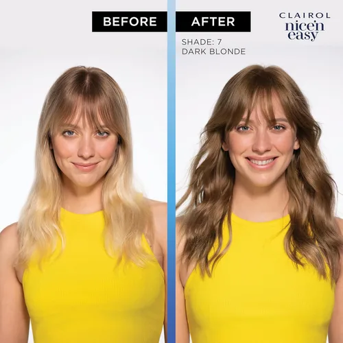 Vista 75 de Clairol Nice'n Easy - Tinte permanente para el cabello, color castaño medio 5, paquete de 3 unidades 5 Marrón medio
