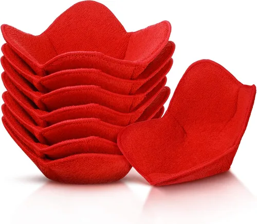 Vista 11 de Patelai Juego de 8 recipientes para microondas acogedores para comida caliente, de 7.5 pulgadas, aptos para microondas, multiusos, a prueba