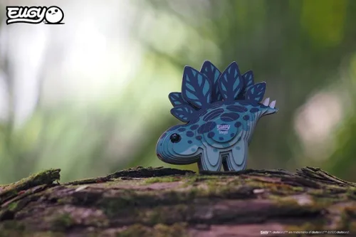 Vista 8 de EUGY Rompecabezas de papel 3D ecológico 007 Stego [nuevo sello]