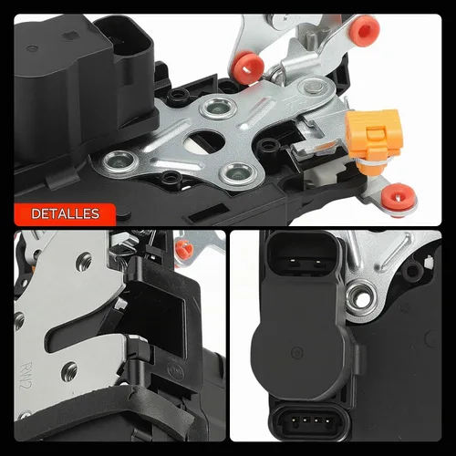 Vista 9 de A-Premium Actuador de pestillo de cerradura de puerta compatible con vehículos Chevrolet y GMC - Express 1500, Express 2500 1996-2019/2021, Express