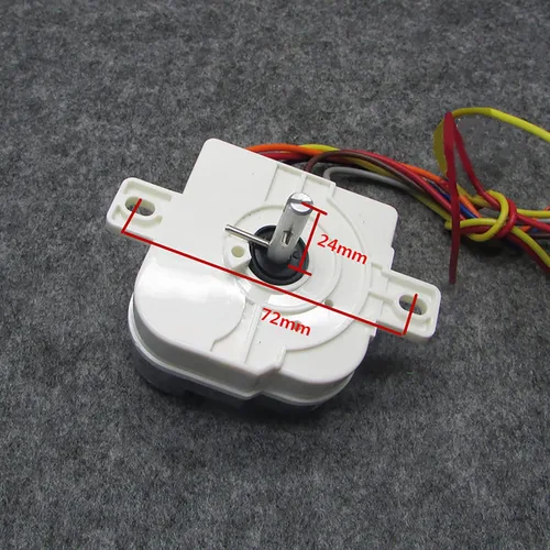 Vista 3 de Interruptor de temporizador de lavadora de 6 hilos de 180 grados para piezas semiautomáticas de lavadora de doble cilindro