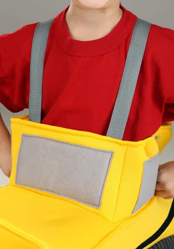 Vista 3 de Disfraz de Bulldozer para Niños Pequeños Multicolor