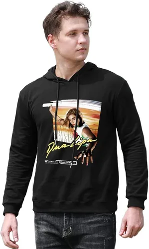 Vista 3 de Androbles Sudadera deportiva con capucha de manga larga para hombre