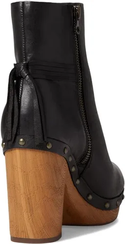 Vista 5 de KORK-EASE Dianna - Botines de piel ultra suave con borlas para mujer
