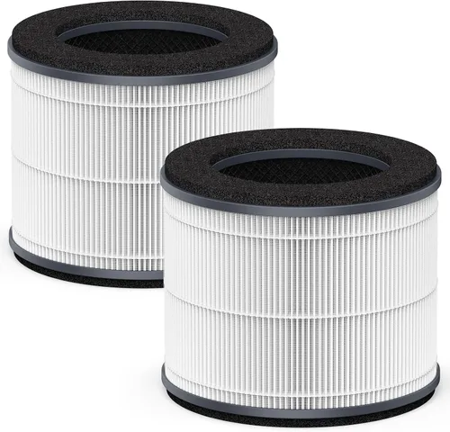 Vista 8 de AP-T10FL - Filtro de repuesto compatible con HoMedics Air Pu-rifier de repuesto para AP-T10-WT AP-T10-BK TotalClean serie torre 4 en 1 con filtros