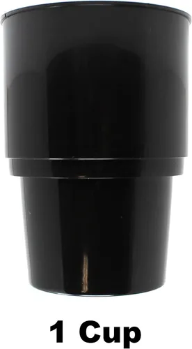 Vista 2 de Soporte para vasos de bebidas jumbo compatible con vasos Yeti Ozark, soporte universal de plástico para vasos de 32 onzas / de gran tamaño/superior