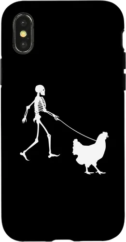 Vista 5 de iPhone 16 Matching Family chicken Skull Costume Halloween Case