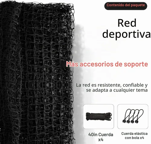 Vista 7 de Storgem Baseball Softball Backstop Net, Heavy Duty Sports Barrier Netting