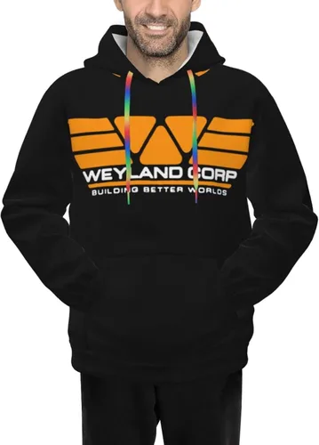 Vista 8 de GHBC Weyland Yutani Corp - Sudadera con capucha para hombre con bolsillo