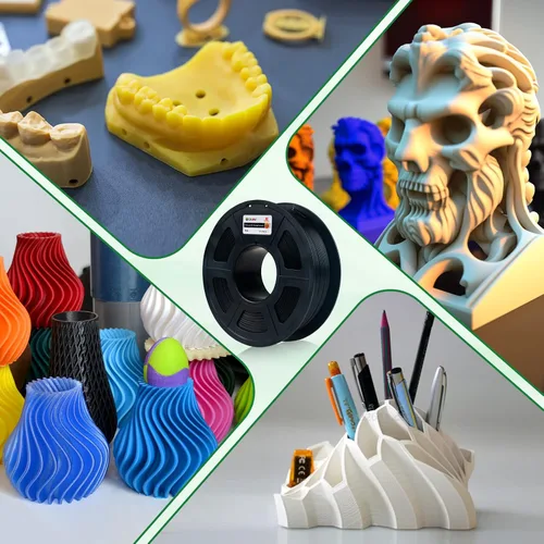 Vista 5 de COLIDO Filamento PLA para impresora 3D, filamento PLA de 0.069 pulgadas con precisión de +/- 0.001 in, compatible con la mayoría de impresoras 3D 10