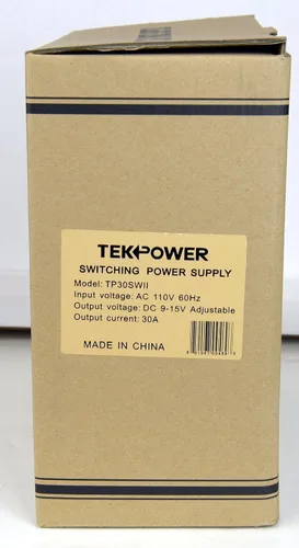 Vista 6 de TekPower TP30SWII 30 Amp DC 13.8V Fuente de alimentación de conmutación analógica con compensación de ruido