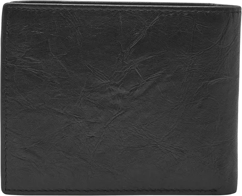 Vista 4 de Fossil Men's Leather Bifold Wallet with Coin Pocket