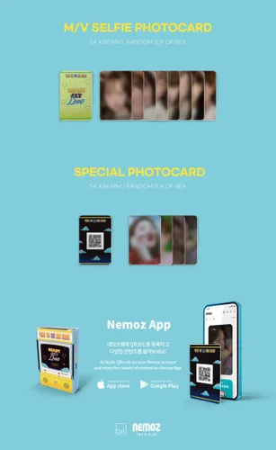 Vista 2 de YERIN - 2º Mini álbum listo, set, amor [Nemo Album Full Ver.]