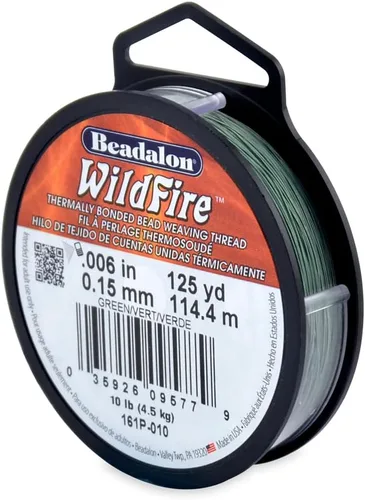Vista 25 de Beadalon Wildfire Beading Thread Jewelry Fishing Line