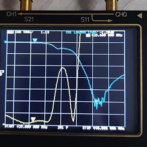 Vista 3 de Analizador de antena de red de segunda generación S-A-A-2 NanoVNA Vector de onda corta para Windows Linux (7+)