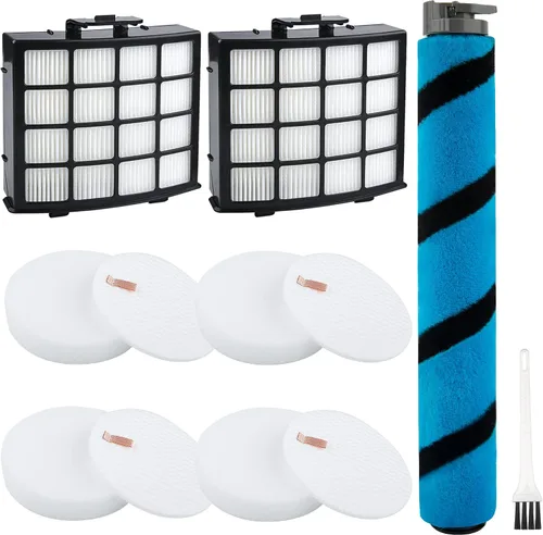 Vista 8 de AZ2002 - Filtros de vacío de repuesto para Shark Vertex DuoClean PowerFin Aspiradora vertical AZ2002, AZ2000W, AZ2000, parte XFFKAZ2000, XHFAZ2000