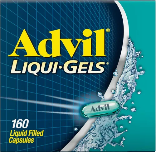 Vista 13 de Advil Liqui-Gels - Analgésico y reductor de fiebre, medicamento para el dolor para adultos con ibuprofeno 200 mg para dolor de cabeza, dolor