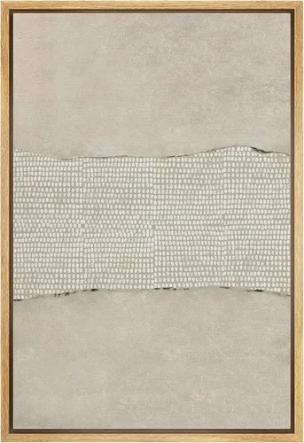 Vista 42 de IDEA4WALL Lienzo enmarcado para pared, acuarela pastel, cordillera, valle, ilustraciones abstractas, naturaleza, arte moderno, bohemio, decorativo