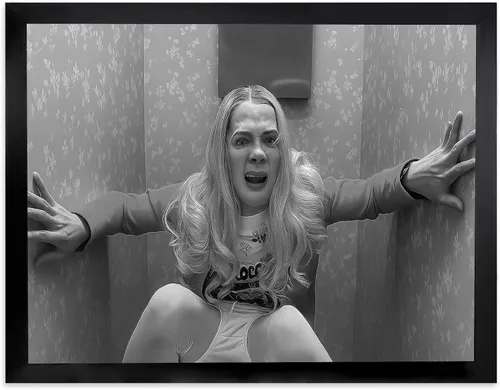 Vista 10 de Juego de 4 pósters de arte de pared de baño divertidos de TWNSLLA - Arte de humor de la película "Dumb and Dumber" para la habitación, divertidos