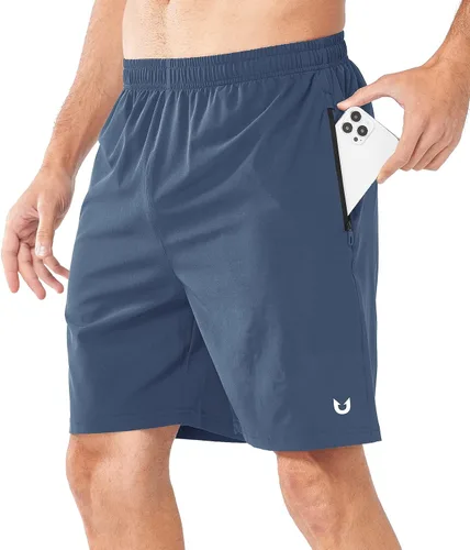 Vista 3 de NORTHYARD Pantalones cortos deportivos ligeros de secado rápido y de 7pulgadas para hombre, para senderismo, deportes, gimnasio, correr