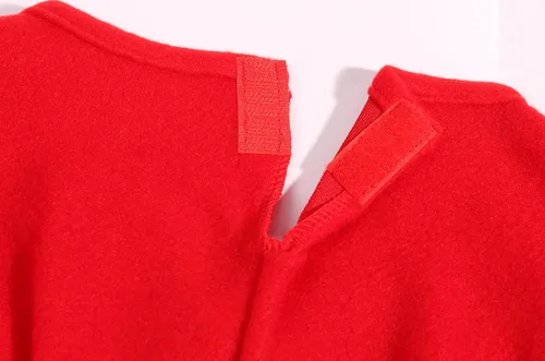 Vista 6 de Costumerry Disfraz de elfo para niñas, vestido de elfo para Navidad