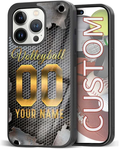Vista 22 de Fundas de teléfono con nombre personalizado, diseño retro de metal texturizado con fondo personalizado para Samsung Galaxy A03 A13 A14 A17 A51 A52