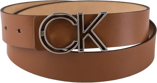Vista 2 de Calvin Klein Cinturón de hebilla con logotipo grabado casual para hombre