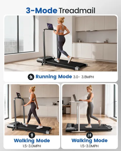 Vista 15 de Walking Pad Treadmill for Home, Walking Pad with Incline and Handle Bar
