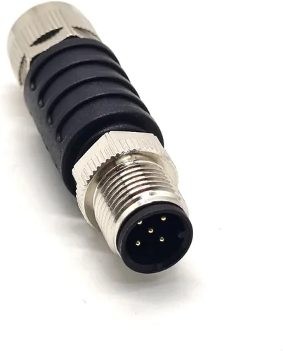 Vista 2 de Devicenet en línea Terminator Resistor M12 Macho 5Pin a M12 5Pin Adaptador Hembra