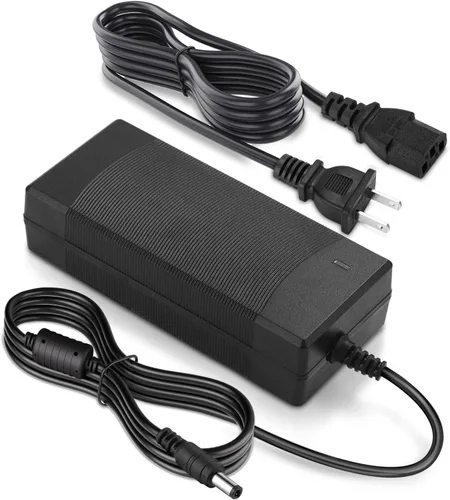 Vista 11 de Facmogu DC 19V 3.42A Fuente de alimentación, transformadores 100-240V AC a DC 19Volt de 65 vatios, adaptador de corriente convertidor con enchufe DC