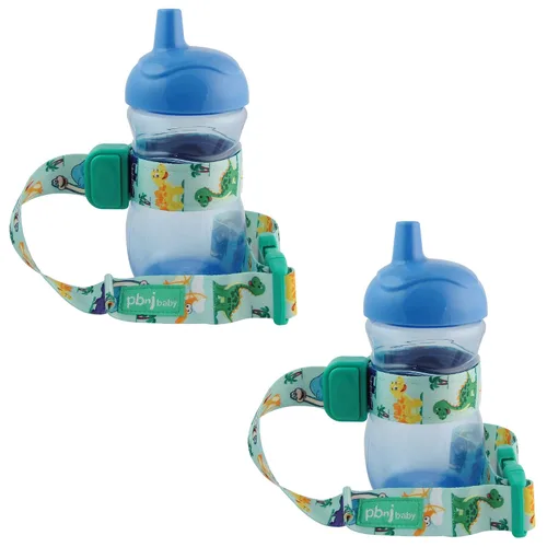 Vista 10 de PBnJ Baby SippyPal Sippy - Correa para portavasos (123, 2 unidades)