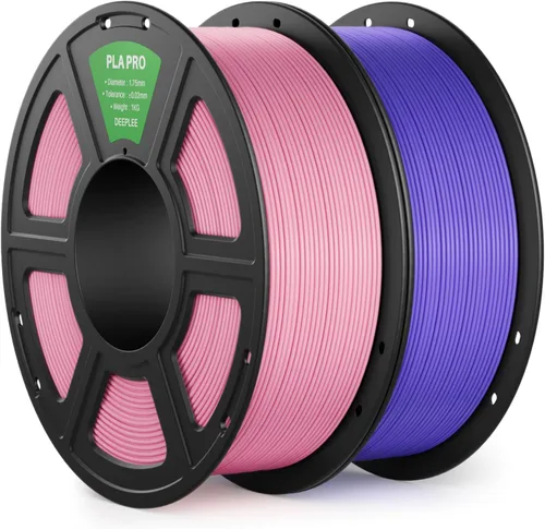 Vista 13 de PLA PRO - Filamento de impresión 3D de 0.07 in, 8.8 lbs, negro/rojo/amarillo/azul Refine Surface, Stronger Toughness, PLA Filament Dimensional