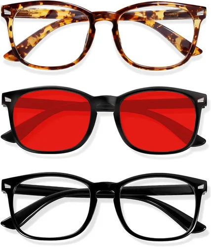 Vista 10 de Lentes de lectura para mujeres y hombres, lectores de luz azul para hombres y mujeres