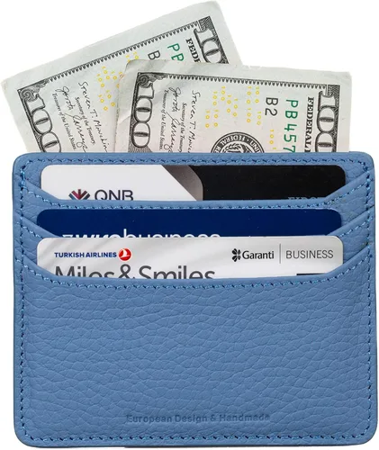 Vista 6 de Grande -3633 Estuches para tarjetas, Azul (Iced Blue), Minimalista