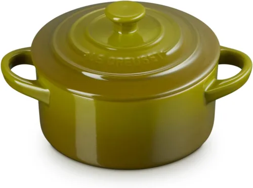 Vista 11 de Le Creuset Mini Cocotte redonda de gres, 237 ml, alcachofa