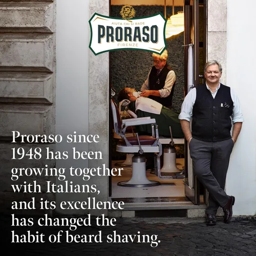 Vista 4 de Proraso Juego de tratamiento de barba de aceite caliente, 0.6 fl z (paquete de 1)