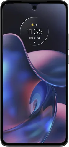 Vista 2 de OtterBox ALPHA GLASS - Protector de pantalla antimicrobiano con protector de luz azul para Motorola Edge (solo 2022)
