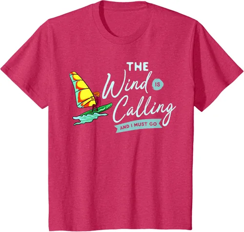 Vista 47 de Windsurfing Board Camiseta Windsurfer, Negro
