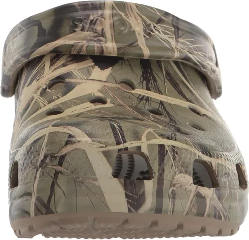 Vista 2 de Crocs Zuecos clásicos Realtree para niños Zapatos de camuflaje