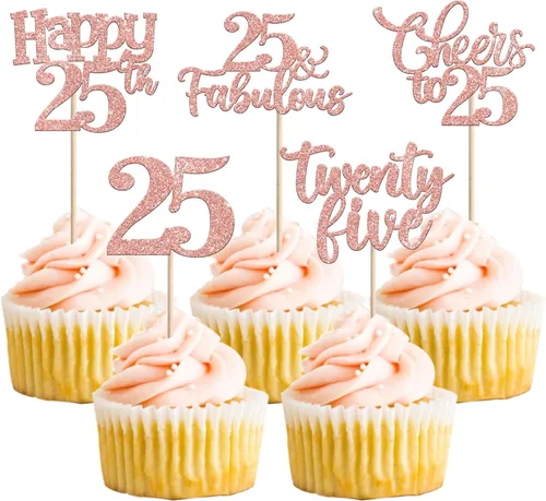 Vista 68 de 30 piezas de adornos para cupcakes de 12 cumpleaños feliz, brillantes doce, hola 12, felicitaciones a 12 años, adornos para cupcakes, 12